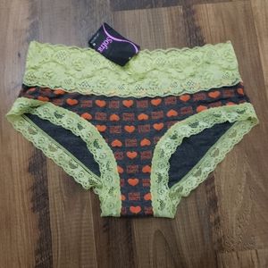 Sofra Lace Trimmed Panties Size M(juniors)